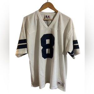 Vintage Troy Aikman Cowboys Logo Athletic Jersey